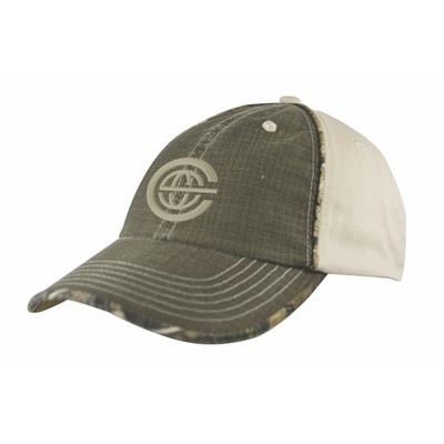 Apex Unstructured Textured Cotton Cap